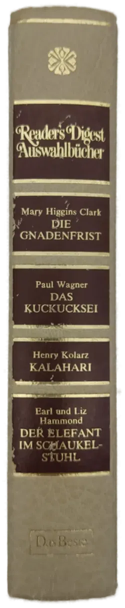 Die Gnadenfrist / Das Kuckucksei / Kalahari / Der Elefant im Schaukelstuhl, die Bärin im Kanu - Bild 2