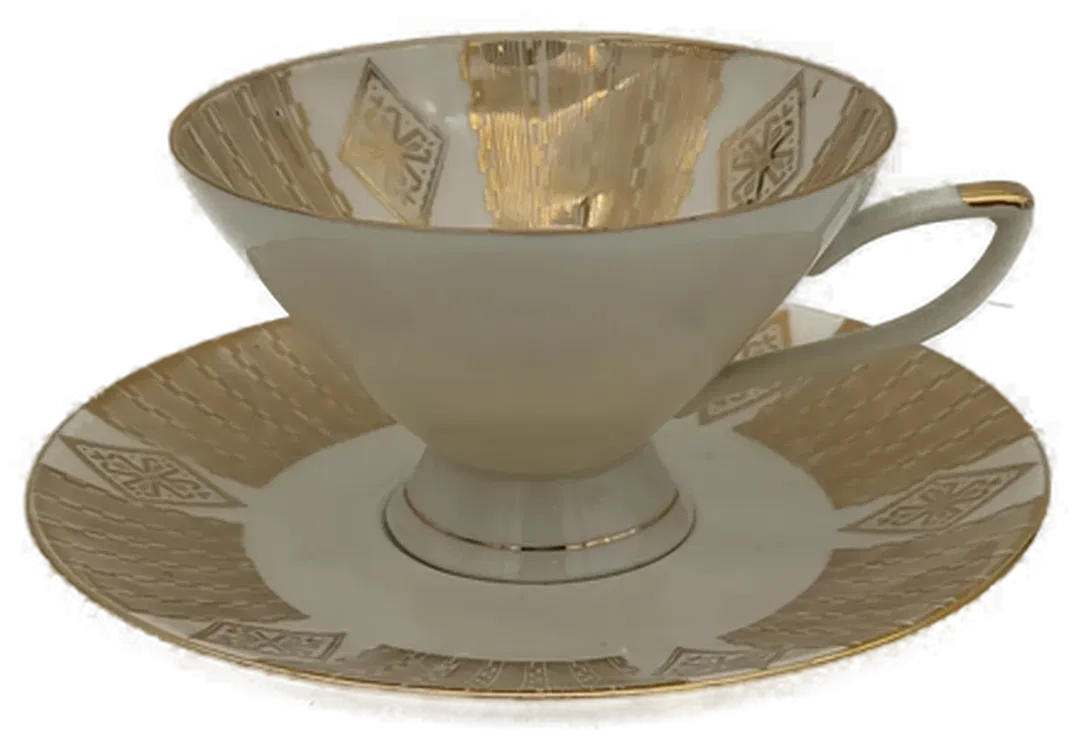  Kaffee Tasse mit Unterteller von Winterling  - Bild 1