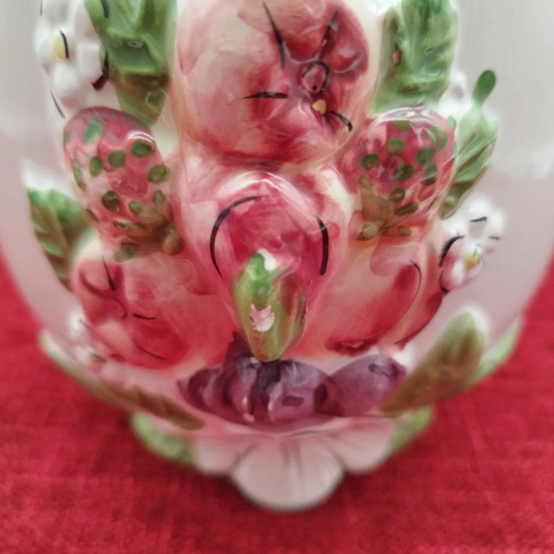 Vintage Keramik Vase - 23cm hoch / VINTAGE – Bild 5
