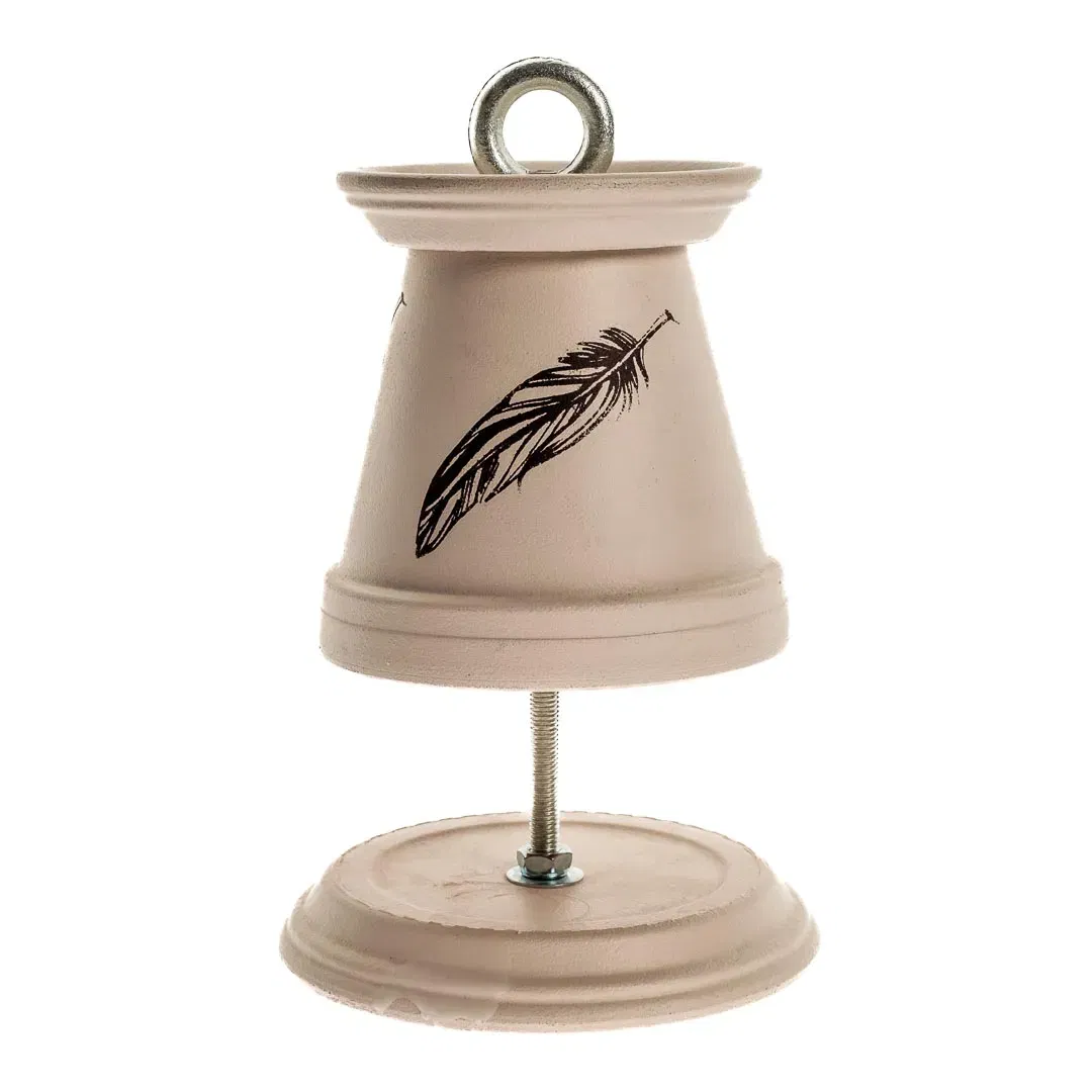 Tischdekoration aus alten Blumentöpfen und Untersetzern - Upcycling  - Bild 4