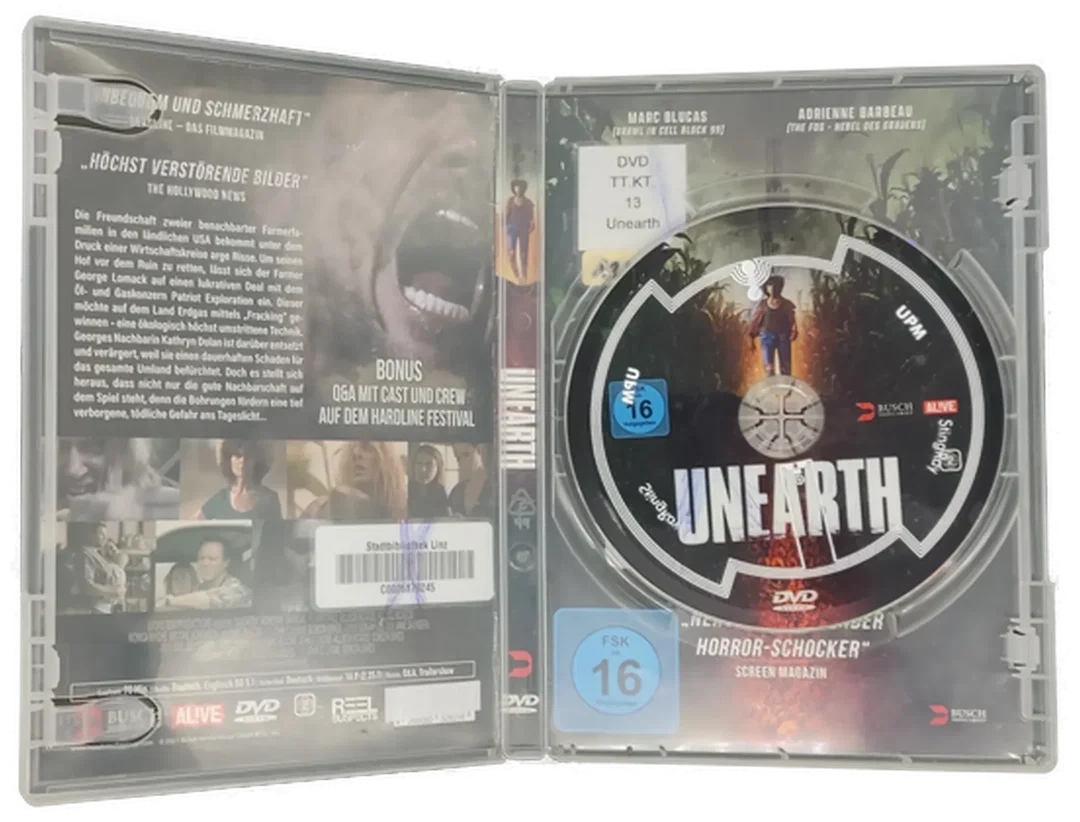 DVD "Unearth" mit Marc Blucas und Adrienne Barbeau – Bild 3