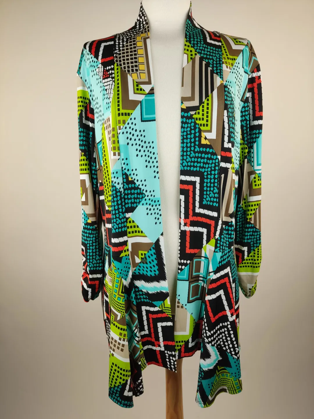 Damenweste - bunt gemustert XXL/44 - Bild 4