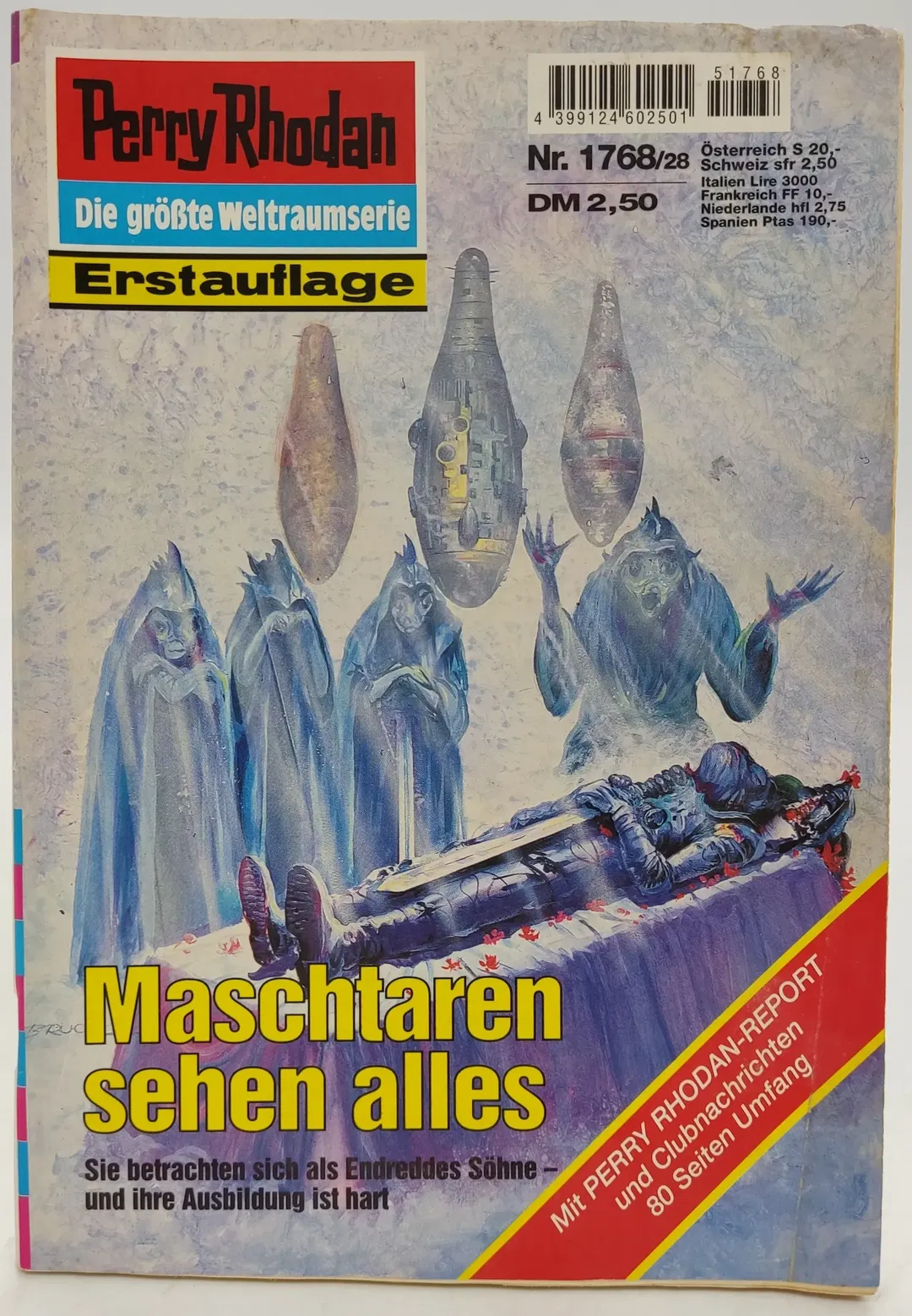 Romanheft Perry Rhodan Maschtaren sehen alles Erstauflage Nr.1768 - Bild 2