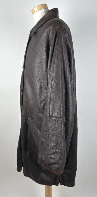 Vintage Bally Damen Ledermantel - Gr. 46 – Bild 3