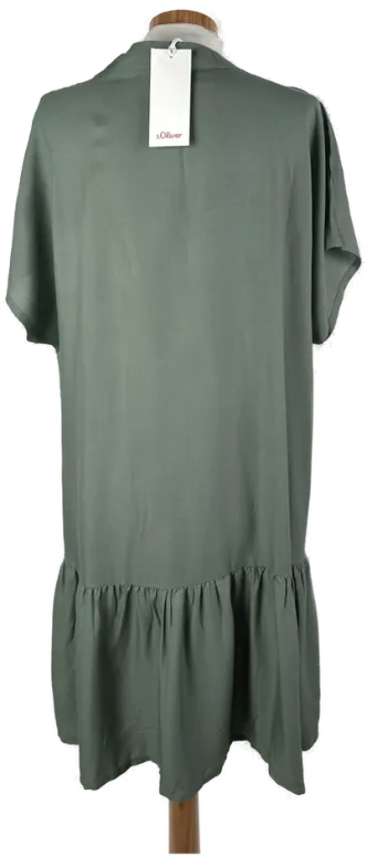 s.Oliver - Damen Volantkleid - Gr. 44 – Bild 3