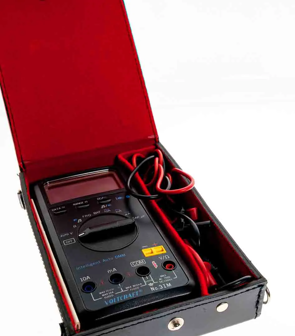 Vintage VOLTCRAFT Digitalmultimeter 31M mit Messleitungen – Bild 3
