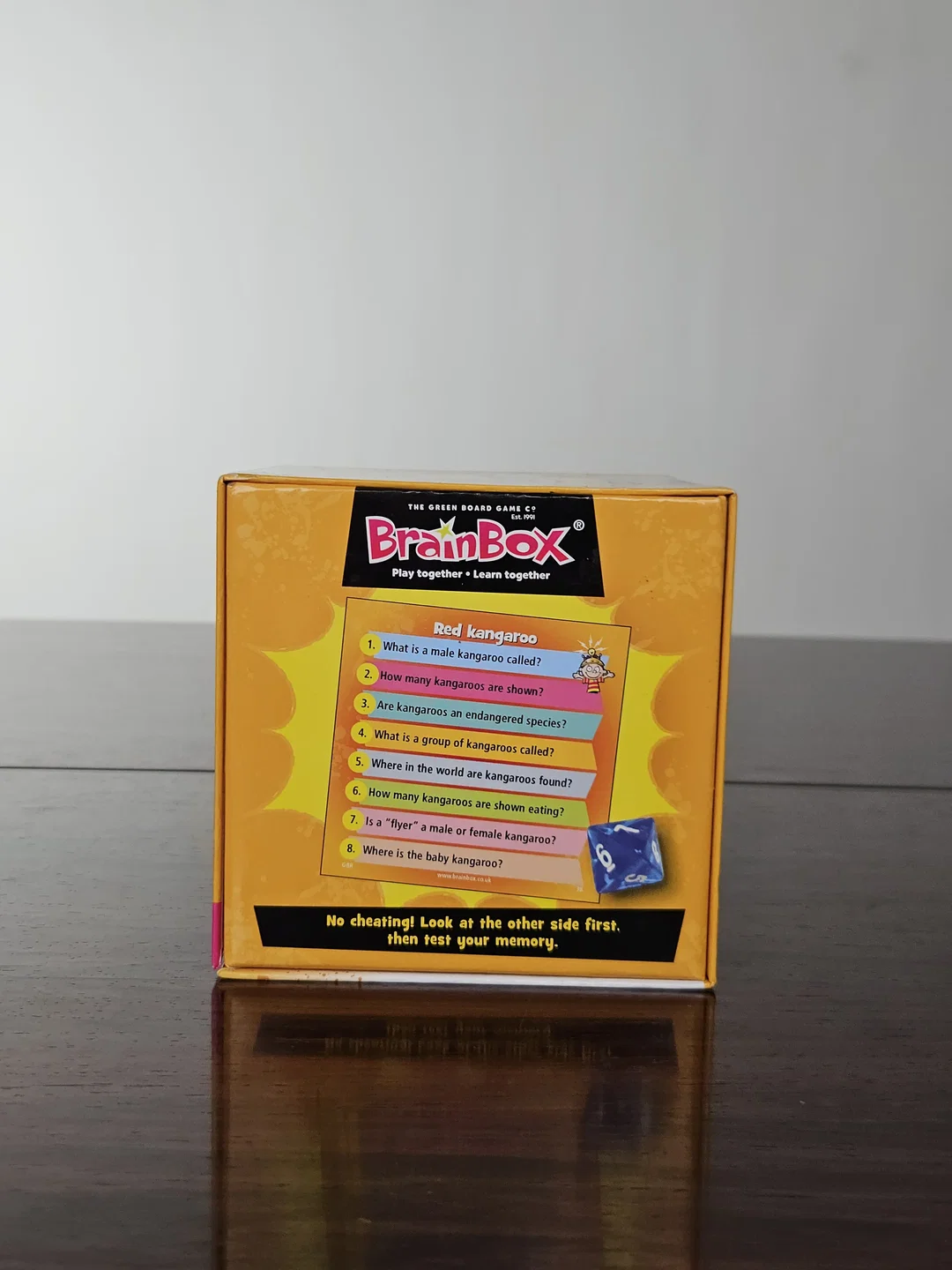 BrainBox: Animals - Gesellschaftsspiel - The Green Bord Game – Bild 2