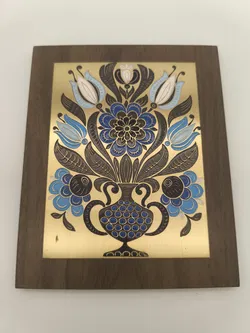 Wiener Damaszier Kunst 3 Bilder im Set - Bild 4