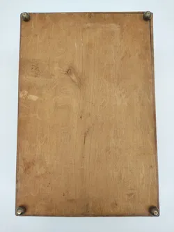 Große Holzschatulle mit Einlegearbeit - Bild 9