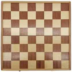 Schachspiel aus Holz mit handgeschnitzten Figuren - Bild 5