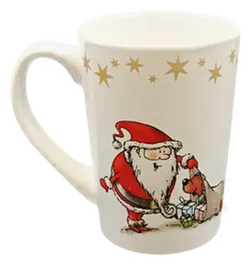 Home & Deco Weihnachtstasse gemustert  - Bild 4