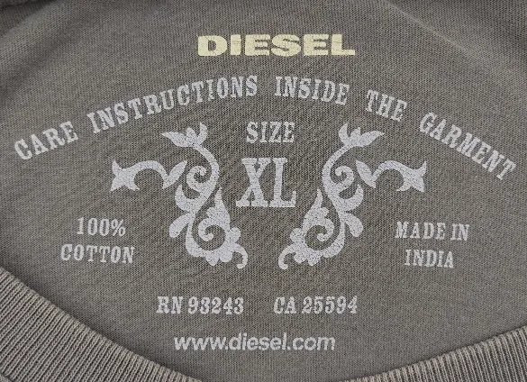Diesel - Damen Langarmshirt Gr. XL – Bild 4