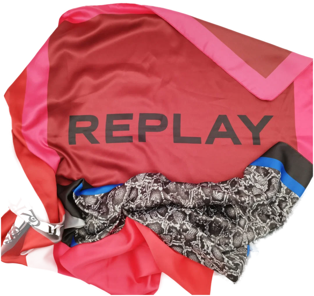 Tuch REPLAY Jeans-Detail | Premium-Marke – Bild 2