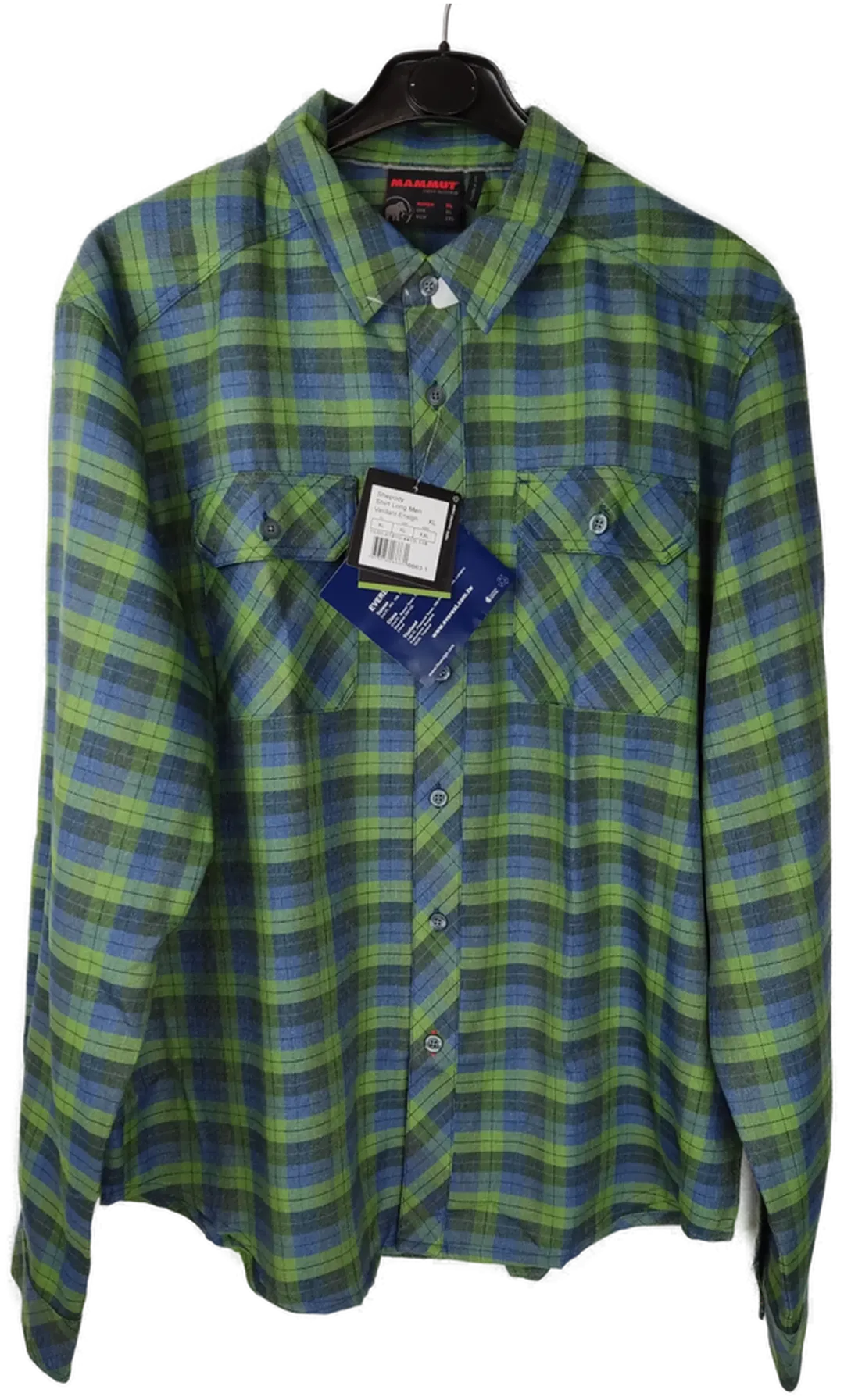 Outdoor-Hemd Mammut XL Mischfaser | Ungetragenes Unikat - Bild 1