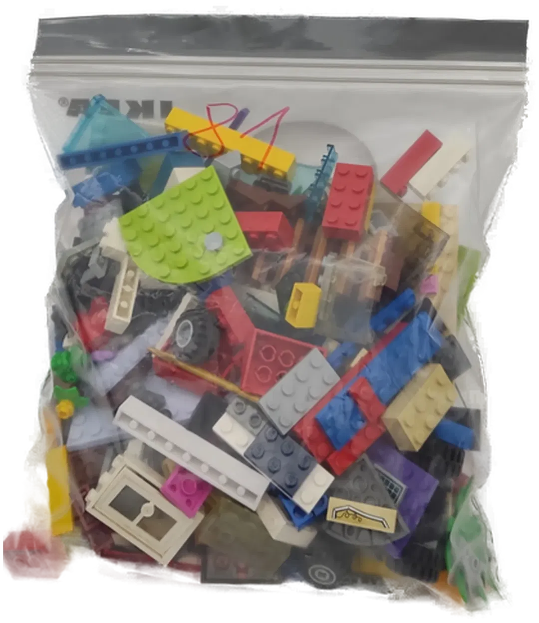 0.5 Kilo Lego Steine gemischt - Bild 1