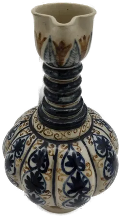 Vintage Krug Keramik handbemalt - H/21 cm - Bild 3