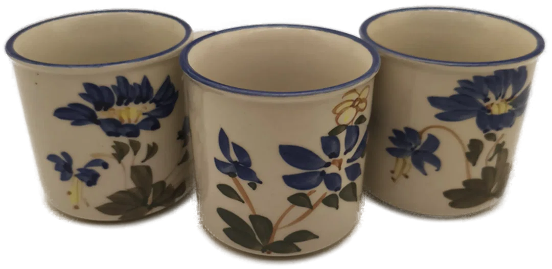 Set 6 Kaffeetassen, Kaffeehäferl, Landhaus – Bild 3