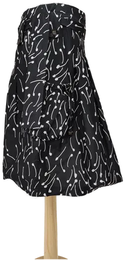 AirField Damenkostüm schwarz/weiß 2-teilig - Größe: S/36 - Bild 5