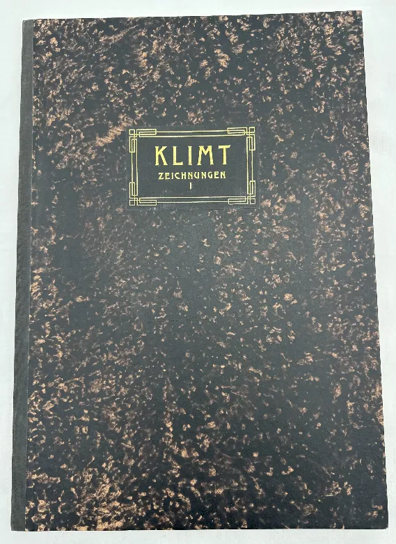 Gustav Klimt Zeichnungen 1 Sammelmappe mit Drucken 1980 - Bild 1