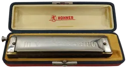 M.Hohner Chronmonika III 280  C  Mundharmonika 16 Kanäle mit Etui - Bild 2