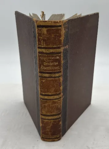 Antikes Buch - Handbuch Deutscher Alterthümer - Bild 1