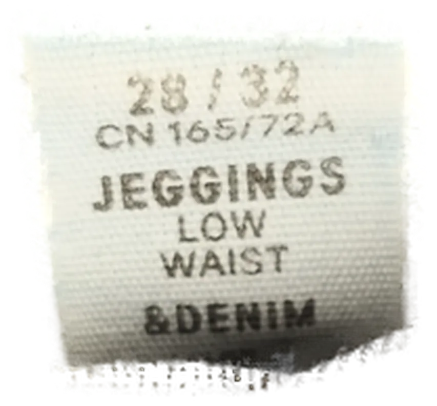 H&M, Damen Jeggings, Gr. 28/32 – Bild 3