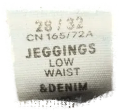 Damen Jeggings H&M Gr. 28/32 - Bild 3