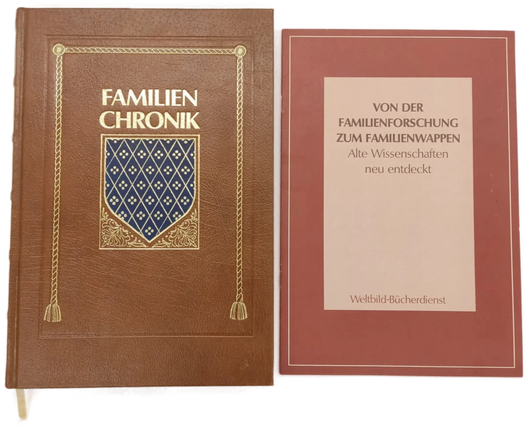 Buch Familienchronik (mit Beiheft: Von der Familienforschung zum Familienwappen) - Weltbild – Bild 3
