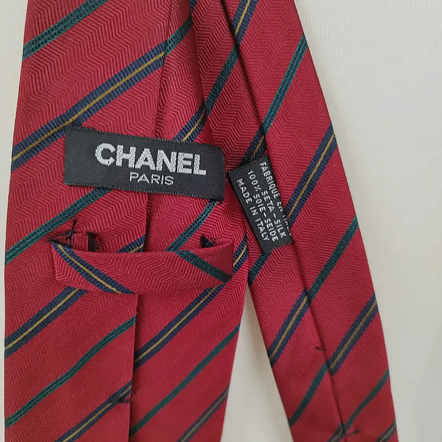 Chanel Seidenkrawatte Gestreift | Zeitloser Chic – Bild 2