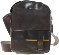 NAVA Umhängetasche – Design Your Life – Dunkelbraun / Schwarz – Messenger Bag - Bild 2