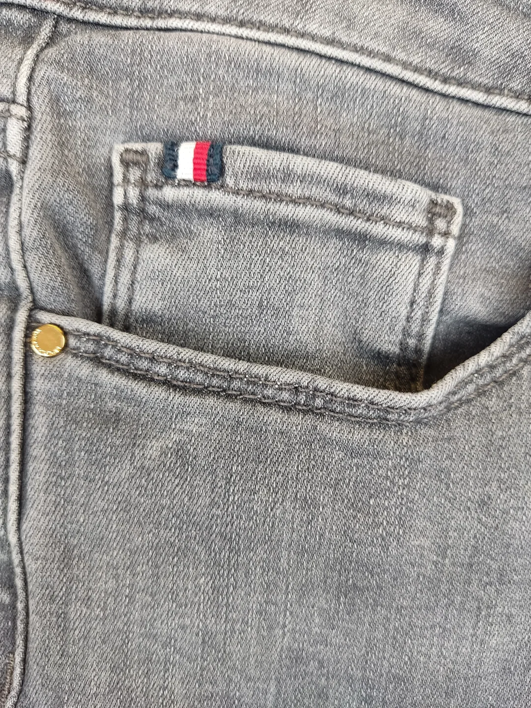 Tommy Hilfiger Damen Hose grau Gr.26/30 – Bild 3