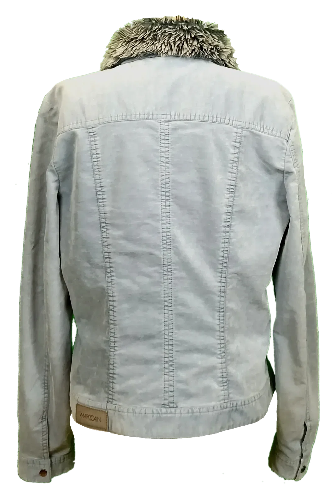 Marc Cain Damen Jeansjacke in Blau Gr. 40 – Bild 2