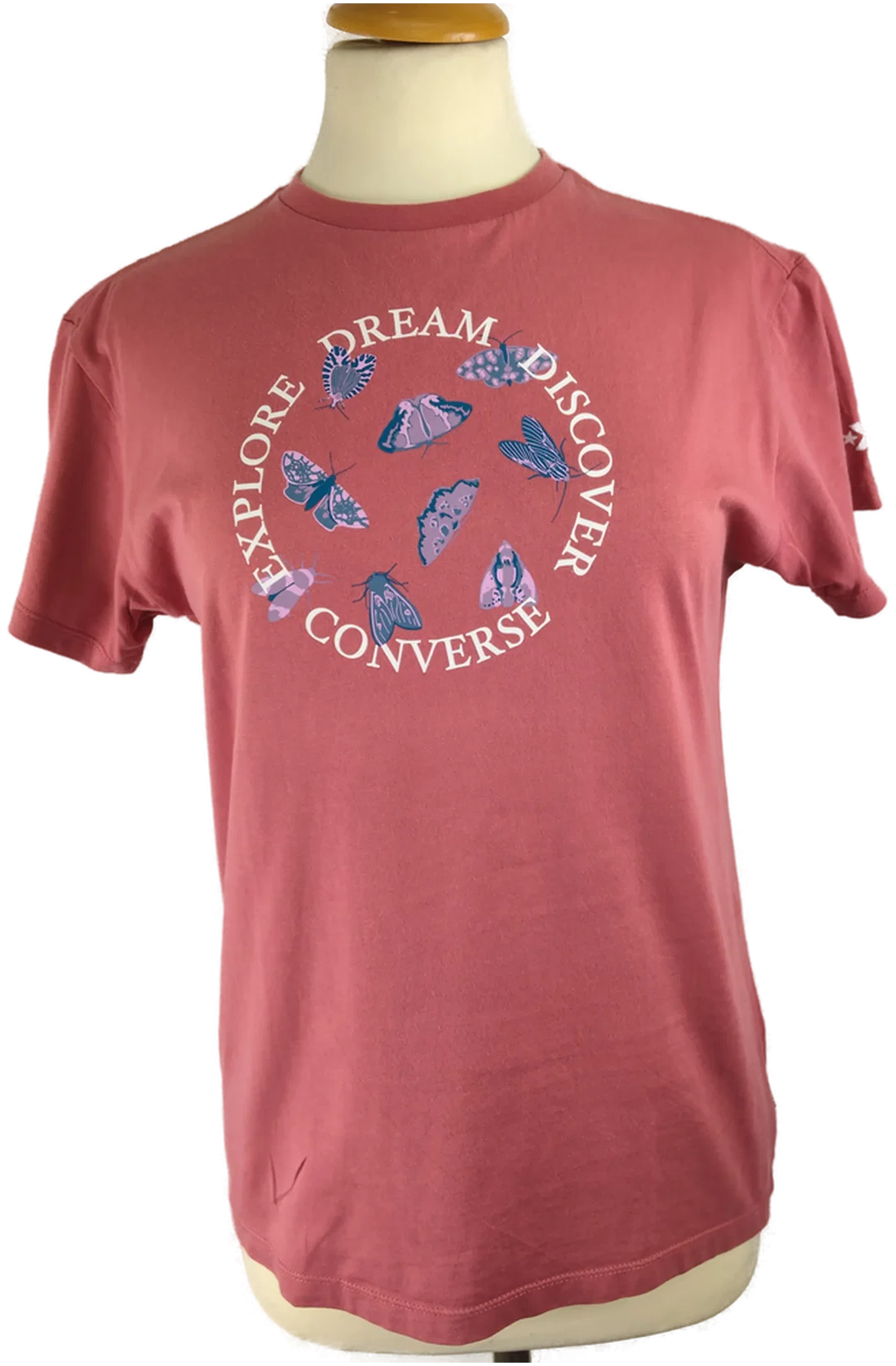 Damen T-Shirt Converse Baumwolle 36 | Casual-Klassiker - Bild 4