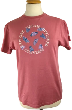 Damen T-Shirt Converse Baumwolle 36 | Casual-Klassiker - Bild 1