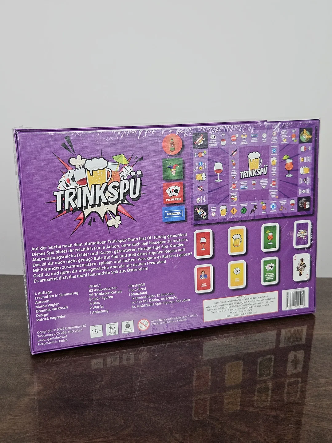 Trinkspü - Gesellschaftsspiel - Game Bros  – Bild 2