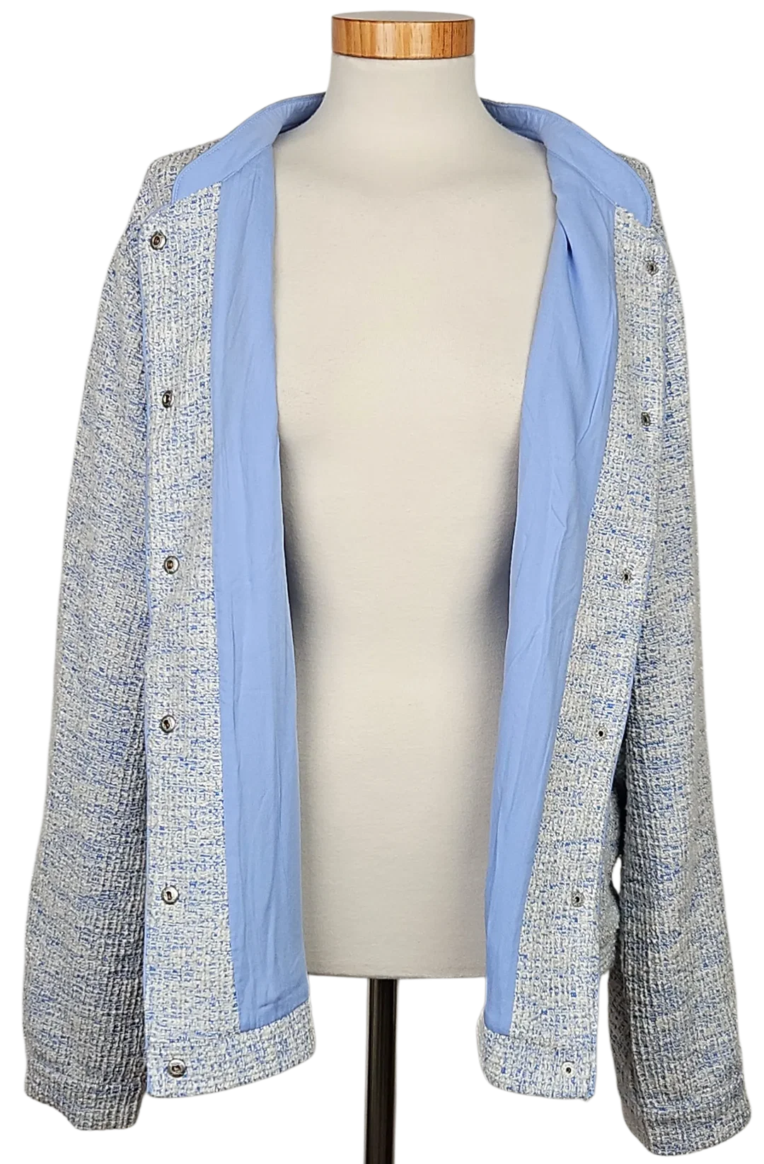 yesta Damen Jacke, blau/weiß - Gr. XXL  – Bild 2