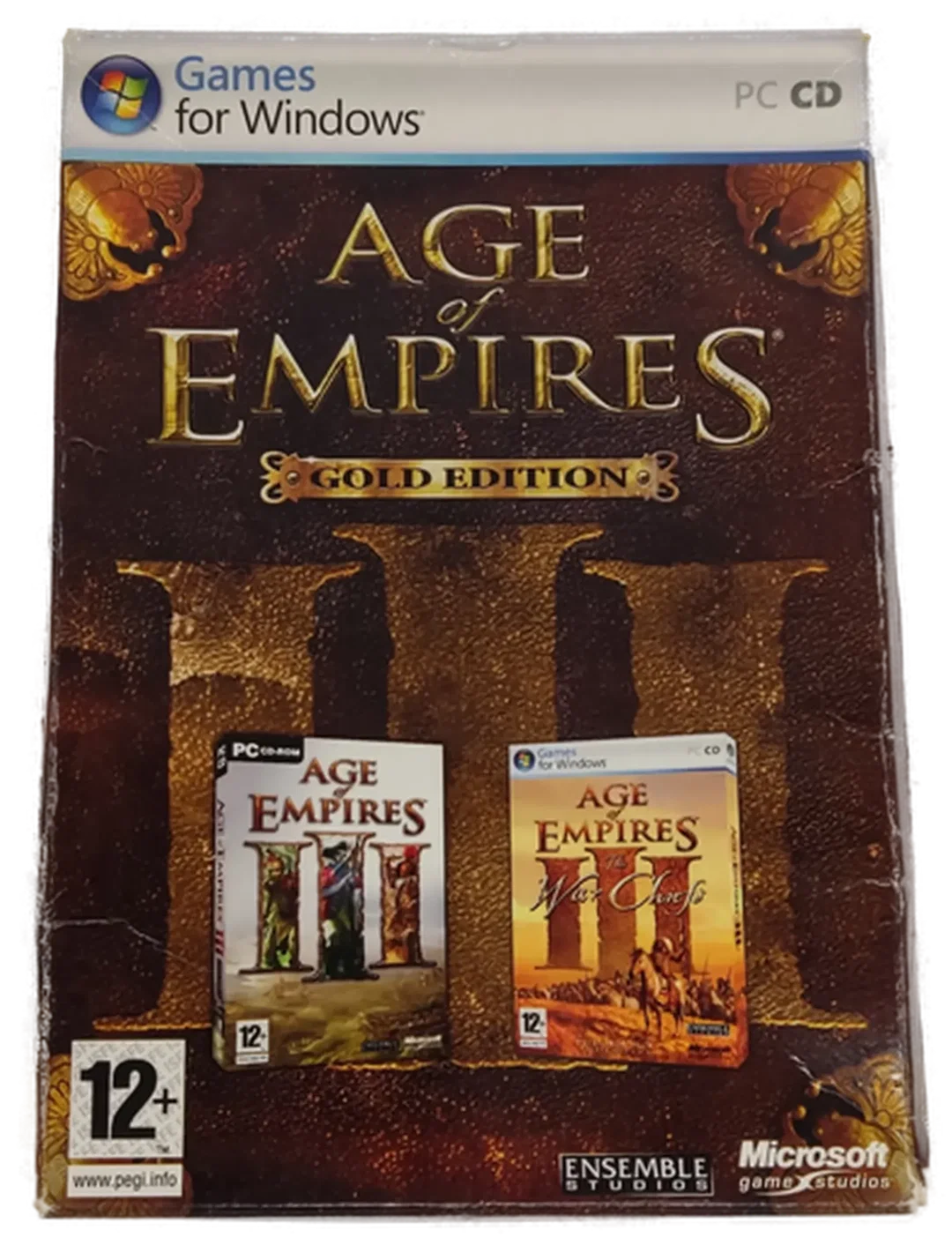 PC Game 4 CD-ROM "Age of Empires III" Gold Edition – Bild 2