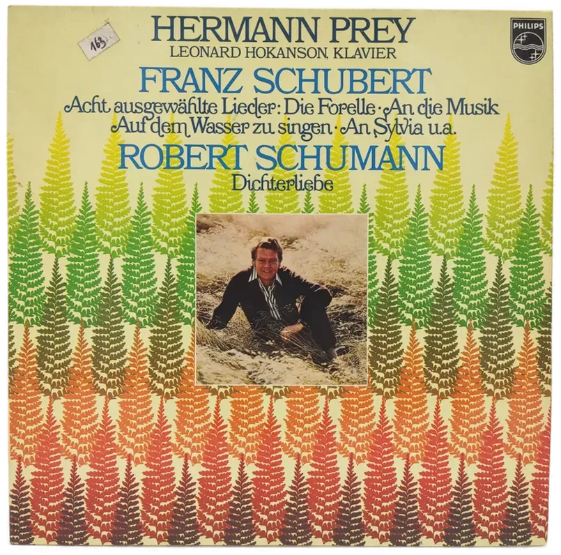 Vinyl LP - Hermann Prey, Franz Schubert, Robert Schumann - Acht ausgewählte Lieder - Bild 2