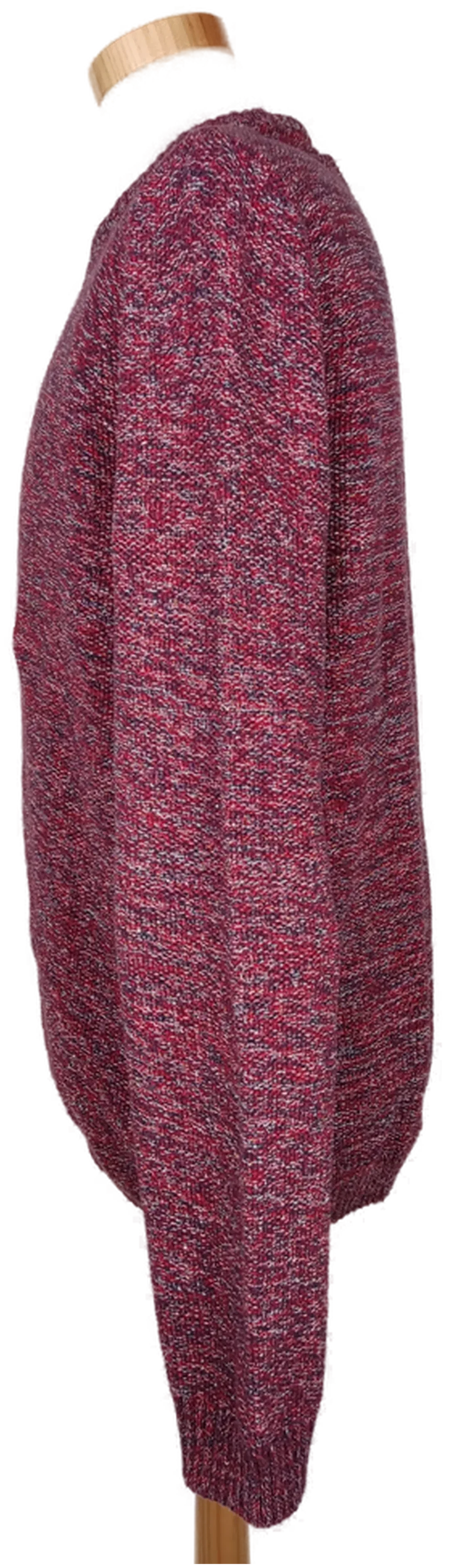 Basefield Herren Pullover rot/blau - XXL/54 – Bild 3