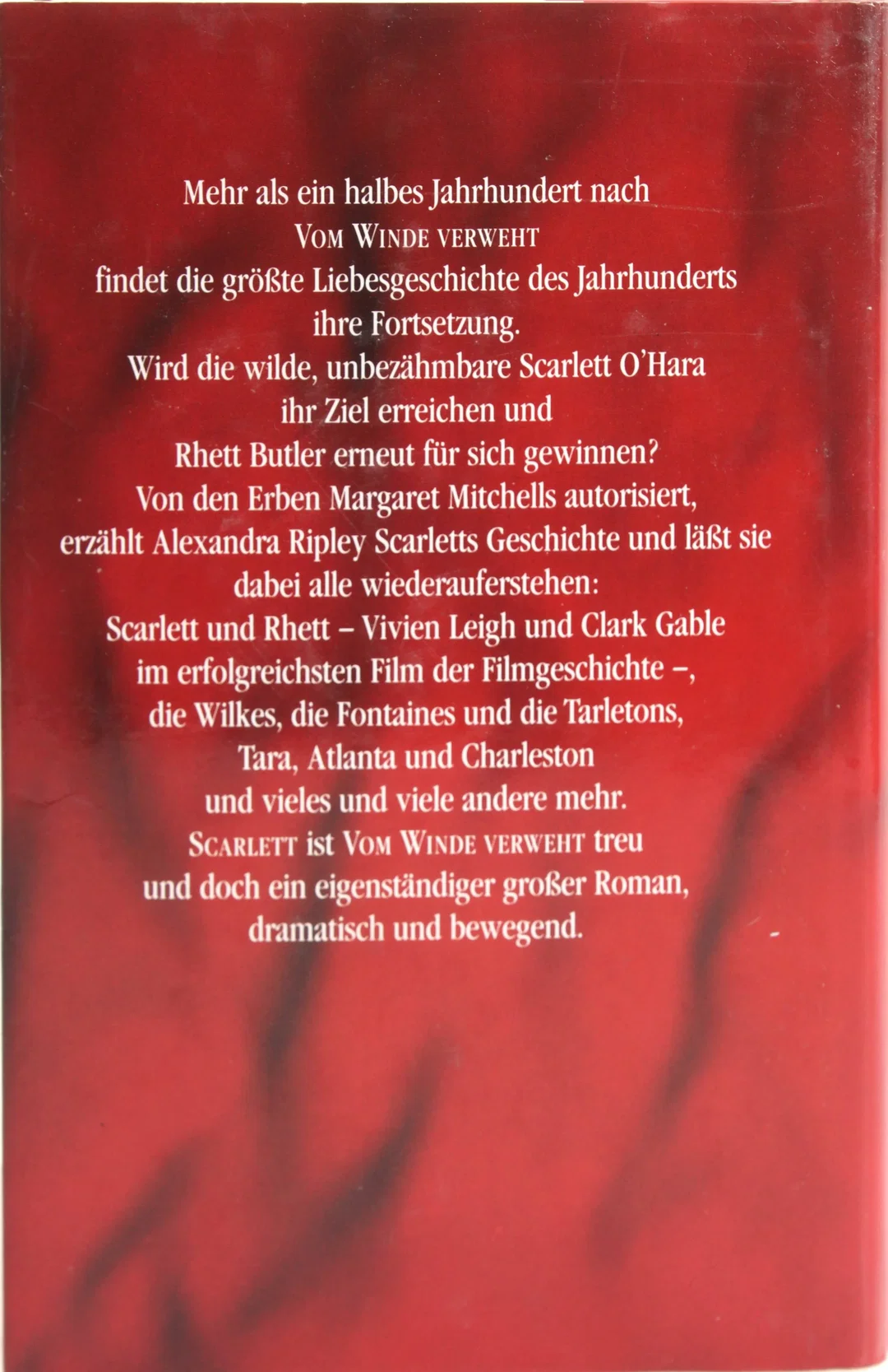 Buch "Alexandra Ripley – Scarlett" (Roman) – Die autorisierte Fortsetzung von Vom Winde verweht – Bild 2