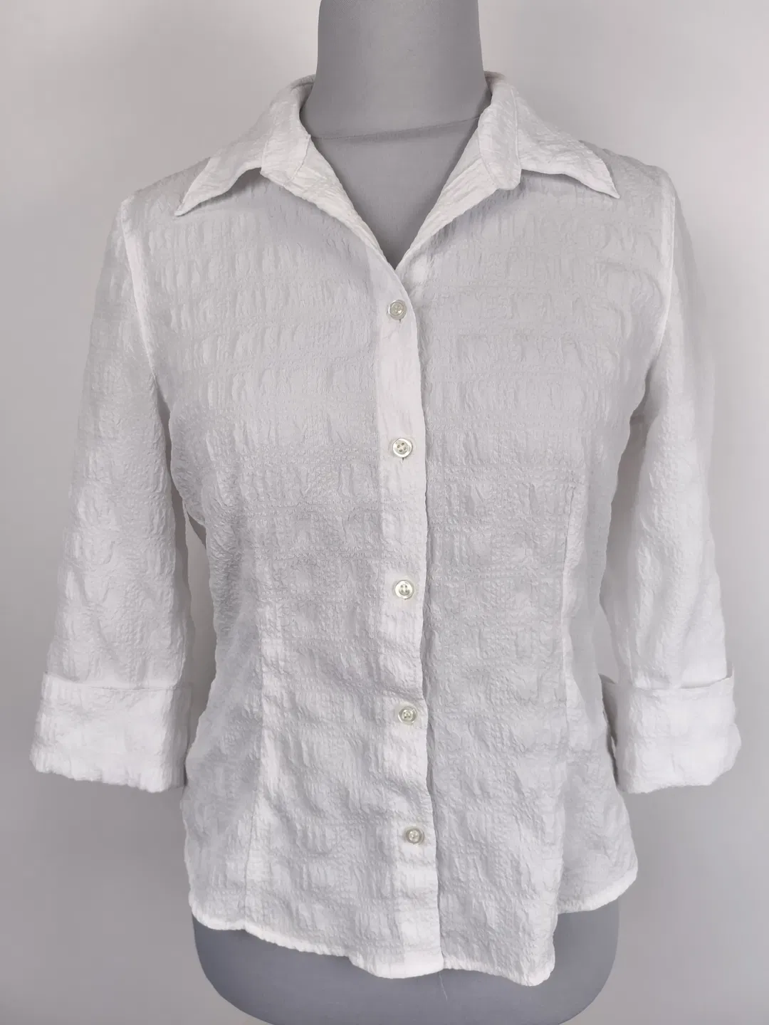 Damenbluse Gr.40 C&A weiß - Bild 1