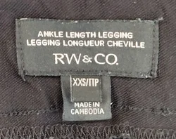 RW & CO. Damen Leggins schwarz Gr. XXS - Bild 3