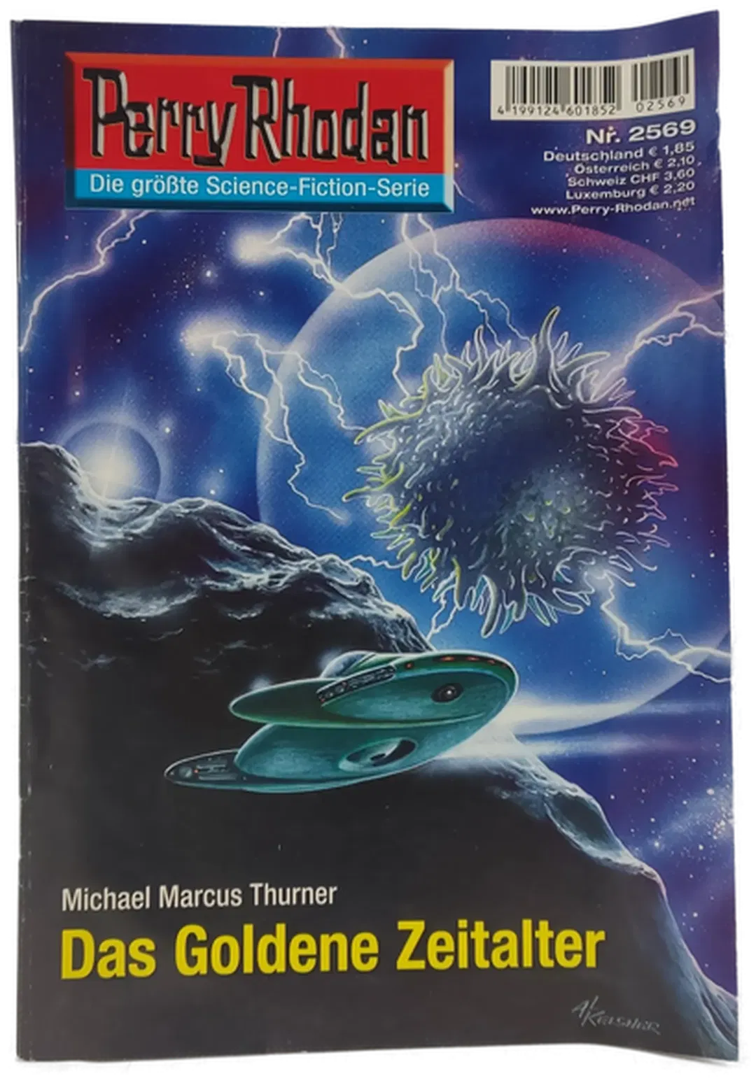  Romanheft Perry Rhodan Das Goldene Zeitalter Erstauflage Nr. 2569 - Bild 2