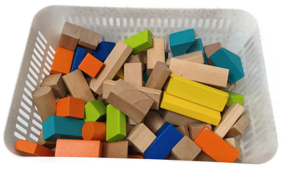 Bauklötze Holz, Bausteine, Spielzeug - Bild 4