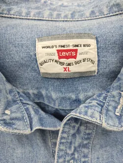 Levis Herren Jeanshemd blau Gr. XL - Bild 3