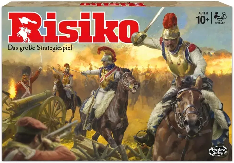 Risiko – Das große Strategiespiel | Klassiker von Hasbro Gaming | Komplett & gepflegt | ab 10 Jahren - Bild 4