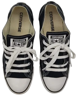 CONVERSE ALL STAR DAINTY Damen Sneaker, schwarz/weiß - Gr. EU 38 - Bild 3