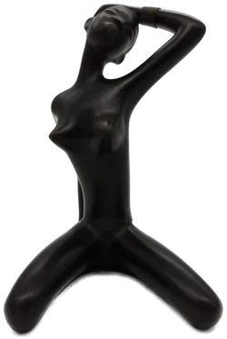 Anzengruber Leopold Kunst-Skulptur African Woman 1950s Austria  - Bild 3