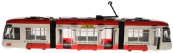 Dickie Straßenbahn „Liner“ – ca. 46 cm – Rot/Weiß – Türen beidseitig zu öffnen - Bild 3