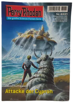 Romanheft Perry Rhodan Attacke der Cypron Erstauflage Nr. 2431 - Bild 1